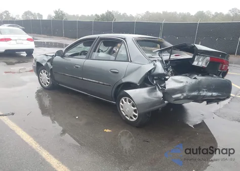 2005 Buick Century из США, поврежденный, VIN 2G4WS52J051135476